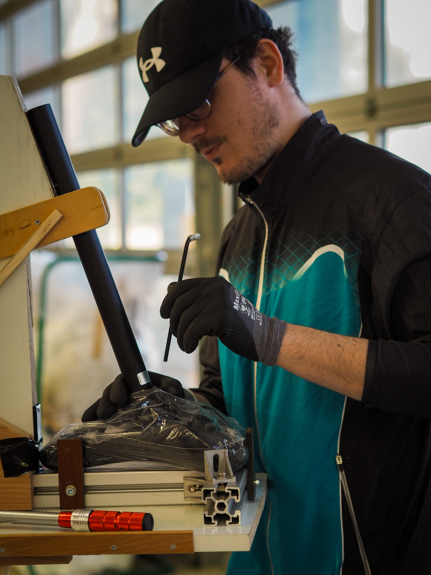 Préparation d'un produit technique à l'atelier